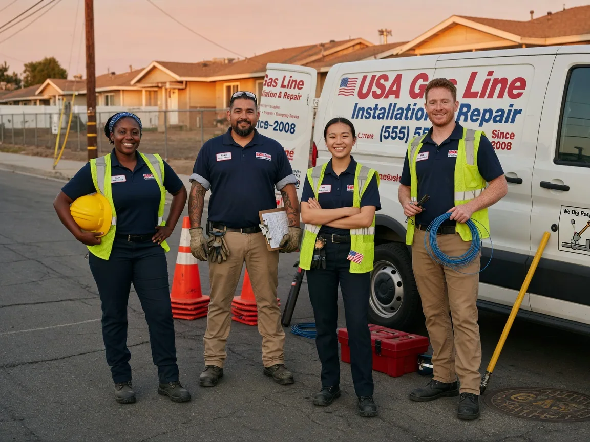 Gas Line Installation company in Hallock, MN